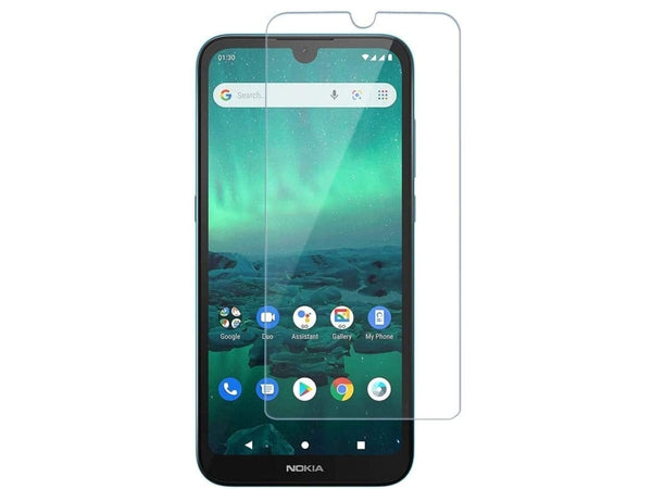 Case Friendly Screen Protector Handy Display Schutz Panzerglas Folie aus echtem 9H 2.5D Glas für Abdeckung des Nokia 1.3 Displays in transparent von Screenguard