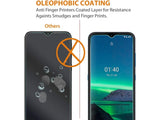 Case Friendly Screen Protector Handy Display Schutz Panzerglas Folie aus echtem 9H 2.5D Glas für Abdeckung des Nokia 1.4 Displays in transparent von Screenguard