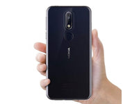 Gummi Hülle für Nokia 2.4 aus flexiblem Soft TPU, kristallklar und transparent von Screenguard