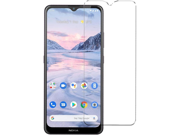 Case Friendly Screen Protector Handy Display Schutz Panzerglas Folie aus echtem 9H 2.5D Glas für Abdeckung des Nokia 2.4 Displays in transparent von Screenguard