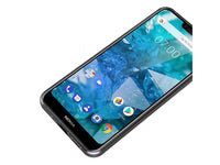 Gummi Hülle für Nokia 7.1 aus flexiblem Soft TPU, kristallklar und transparent von Screenguard