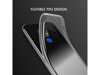 Gummi Hülle für Nokia 7.2 aus flexiblem Soft TPU, kristallklar und transparent von Screenguard