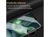 Case Friendly Screen Protector Handy Display Schutz Panzerglas Folie aus echtem 9H 2.5D Glas für Abdeckung des Nokia 7.2 Displays in transparent von Screenguard