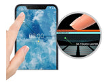 100% Fullscreen Curved Screen Protector Handy Display Schutz Glas für komplette Abdeckung des Nokia 8.1 Display in schwarz von Screenguard