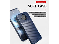 Moderne Design Hülle Cover für das Nokia 8.3 mit Stripes zum Schutz von Kratzern, Dellen, Display aus TPU Gummi in blau von Screenguard