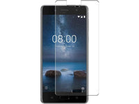 Case Friendly Screen Protector Handy Display Schutz Panzerglas Folie aus echtem 9H 2.5D Glas für Abdeckung des Nokia 8 Displays in transparent von Screenguard