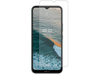 Case Friendly Screen Protector Handy Display Schutz Panzerglas Folie aus echtem 9H 2.5D Glas für Abdeckung des Nokia C21 Plus Displays in transparent von Screenguard