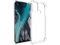 Hoch transparenter TPU Gummi Schutz Handy Hülle Clear Case klar mit verstärkten Schutzecken Bumper für das Nokia C22 Display und Gehäuse in transparent von Screenguard