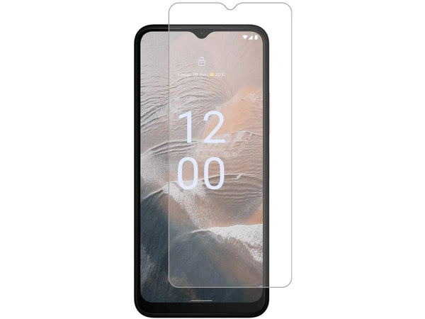 Case Friendly Screen Protector Handy Display Schutz Panzerglas Folie aus echtem 9H 2.5D Glas für Abdeckung des Nokia C32 Displays in transparent von Screenguard