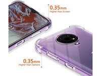 Hoch transparenter TPU Gummi Schutz Handy Hülle Clear Case klar mit verstärkten Schutzecken Bumper für das Nokia G10 Display und Gehäuse in transparent von Screenguard