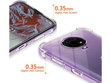 Hoch transparenter TPU Gummi Schutz Handy Hülle Clear Case klar mit verstärkten Schutzecken Bumper für das Nokia G10 Display und Gehäuse in transparent von Screenguard