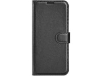 Lederhülle Karten Wallet Ledertasche Etui für Nokia G42 in schwarz von Screenguard