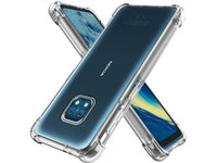 Hoch transparenter TPU Gummi Schutz Handy Hülle Clear Case klar mit verstärkten Schutzecken Bumper für das Nokia XR20 Display und Gehäuse in transparent von Screenguard