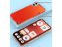 Hoch transparenter TPU Gummi Schutz Handy Hülle Clear Case klar mit verstärkten Schutzecken Bumper für das Nothing CMF Phone 1 Display und Gehäuse in transparent von Screenguard