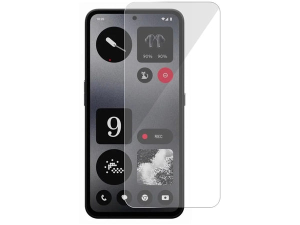 Case Friendly Screen Protector Handy Display Schutz Panzerglas Folie aus echtem 9H 2.5D Glas für Abdeckung des Nothing CMF Phone 1 Displays in transparent von Screenguard