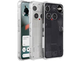 Hoch transparenter TPU Gummi Schutz Handy Hülle Clear Case klar mit verstärkten Schutzecken Bumper für das Nothing Phone (3) Display und Gehäuse in transparent von Screenguard