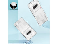 Hoch transparenter TPU Gummi Schutz Handy Hülle Clear Case klar mit verstärkten Schutzecken Bumper für das Nothing Phone (3a) Display und Gehäuse in transparent von Screenguard