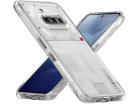 Hoch transparenter TPU Gummi Schutz Handy Hülle Clear Case klar mit verstärkten Schutzecken Bumper für das Nothing Phone (3a) Display und Gehäuse in transparent von Screenguard