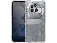 Hoch transparenter TPU Gummi Schutz Handy Hülle Clear Case klar mit verstärkten Schutzecken Bumper für das Nothing Phone (3a) Pro Display und Gehäuse in transparent von Screenguard