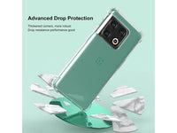 Hoch transparenter TPU Gummi Schutz Handy Hülle Clear Case klar mit verstärkten Schutzecken Bumper für das OnePlus 10 Pro Display und Gehäuse in transparent von Screenguard