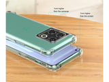 Hoch transparenter TPU Gummi Schutz Handy Hülle Clear Case klar mit verstärkten Schutzecken Bumper für das OnePlus 10 Pro Display und Gehäuse in transparent von Screenguard