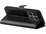 Lederhülle Karten Wallet Ledertasche Etui für OnePlus 10 Pro in schwarz von Screenguard
