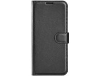 Lederhülle Karten Wallet Ledertasche Etui für OnePlus 10T in schwarz von Screenguard