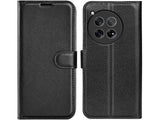 Lederhülle Karten Wallet Ledertasche Etui für OnePlus 12 in schwarz von Screenguard