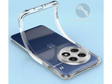 Hoch transparenter TPU Gummi Schutz Handy Hülle Clear Case klar mit verstärkten Schutzecken Bumper für das OnePlus 13 Display und Gehäuse in transparent von Screenguard