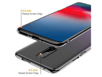 Gummi Hülle für OnePlus 7 Pro aus flexiblem Soft TPU, kristallklar und transparent von Screenguard