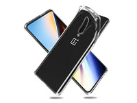 Gummi Hülle für OnePlus 7 Pro aus flexiblem Soft TPU, kristallklar und transparent von Screenguard