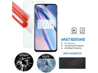 Case Friendly Screen Protector Handy Display Schutz Panzerglas Folie aus echtem 9H 2.5D Glas für Abdeckung des OnePlus 7T Displays in transparent von Screenguard