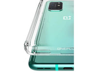 Gummi Hülle für OnePlus 8T aus flexiblem Soft TPU, kristallklar und transparent von Screenguard