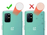 Gummi Hülle für OnePlus 8T aus flexiblem Soft TPU, kristallklar und transparent von Screenguard