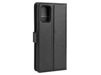 Lederhülle Karten Wallet Ledertasche Etui für OnePlus 8T in schwarz von Screenguard