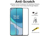 100% Fullscreen Curved Screen Protector Handy Display Schutz Glas für komplette Abdeckung des OnePlus 9 Display in schwarz von Screenguard