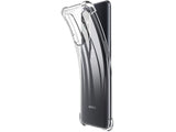 Hoch transparenter TPU Gummi Schutz Handy Hülle Clear Case klar mit verstärkten Schutzecken Bumper für das OnePlus 9 Display und Gehäuse in transparent von Screenguard
