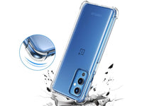 Hoch transparenter TPU Gummi Schutz Handy Hülle Clear Case klar mit verstärkten Schutzecken Bumper für das OnePlus 9 Display und Gehäuse in transparent von Screenguard