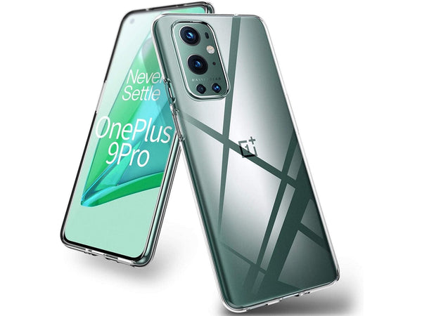 Gummi Hülle für OnePlus 9 Pro aus flexiblem Soft TPU, kristallklar und transparent von Screenguard