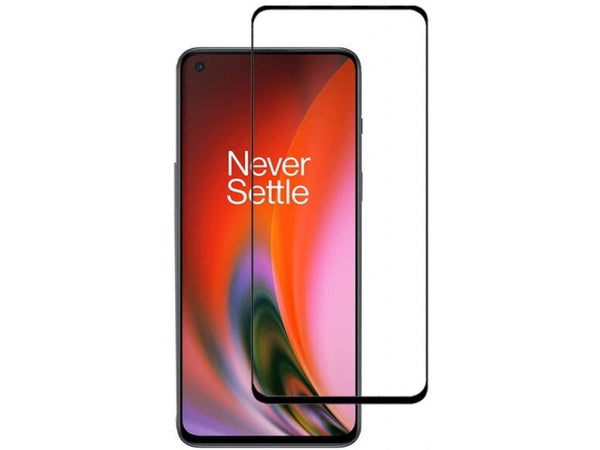 100% Fullscreen Curved Screen Protector Handy Display Schutz Glas für komplette Abdeckung des OnePlus Nord 2 5G Display in schwarz von Screenguard