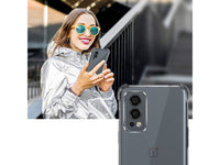 Hoch transparenter TPU Gummi Schutz Handy Hülle Clear Case klar mit verstärkten Schutzecken Bumper für das OnePlus Nord 2 5G Display und Gehäuse in transparent von Screenguard