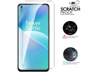 Case Friendly Screen Protector Handy Display Schutz Panzerglas Folie aus echtem 9H 2.5D Glas für Abdeckung des OnePlus Nord 2T Displays in transparent von Screenguard