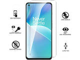 Case Friendly Screen Protector Handy Display Schutz Panzerglas Folie aus echtem 9H 2.5D Glas für Abdeckung des OnePlus Nord 2T Displays in transparent von Screenguard