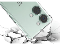 Hoch transparenter TPU Gummi Schutz Handy Hülle Clear Case klar mit verstärkten Schutzecken Bumper für das OnePlus Nord 3 Display und Gehäuse in transparent von Screenguard