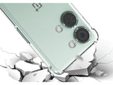Hoch transparenter TPU Gummi Schutz Handy Hülle Clear Case klar mit verstärkten Schutzecken Bumper für das OnePlus Nord 3 Display und Gehäuse in transparent von Screenguard