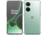 Hoch transparenter TPU Gummi Schutz Handy Hülle Clear Case klar mit verstärkten Schutzecken Bumper für das OnePlus Nord 3 Display und Gehäuse in transparent von Screenguard