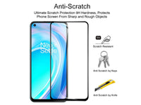 100% Fullscreen Curved Screen Protector Handy Display Schutz Glas für komplette Abdeckung des OnePlus Nord CE 2 Lite 5G Display in schwarz von Screenguard