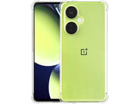 Hoch transparenter TPU Gummi Schutz Handy Hülle Clear Case klar mit verstärkten Schutzecken Bumper für das OnePlus Nord CE 3 Lite Display und Gehäuse in transparent von Screenguard