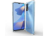 Hoch transparenter TPU Gummi Schutz Handy Hülle Clear Case klar mit verstärkten Schutzecken Bumper für das Oppo A16 Display und Gehäuse in transparent von Screenguard