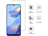 Case Friendly Screen Protector Handy Display Schutz Panzerglas Folie aus echtem 9H 2.5D Glas für Abdeckung des Oppo A16 Displays in transparent von Screenguard